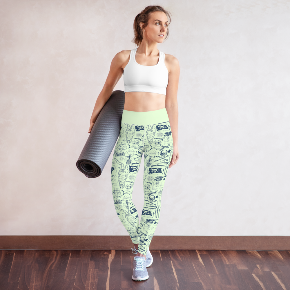 Pirate Mashup Yoga Leggings