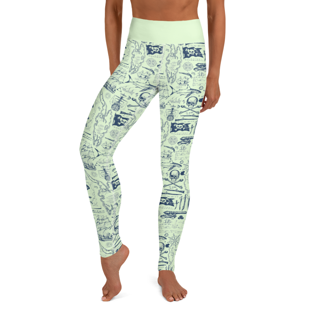 Pirate Mashup Yoga Leggings