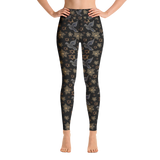 Star of David and Dove Yoga Leggings
