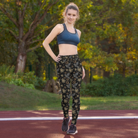 Star of David and Dove Yoga Leggings