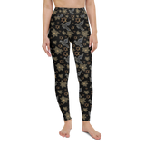 Star of David and Dove Yoga Leggings