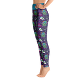 Halloween Monsters Yoga Leggings