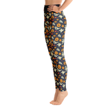 Pumpkins and Ghosts Yoga Leggings