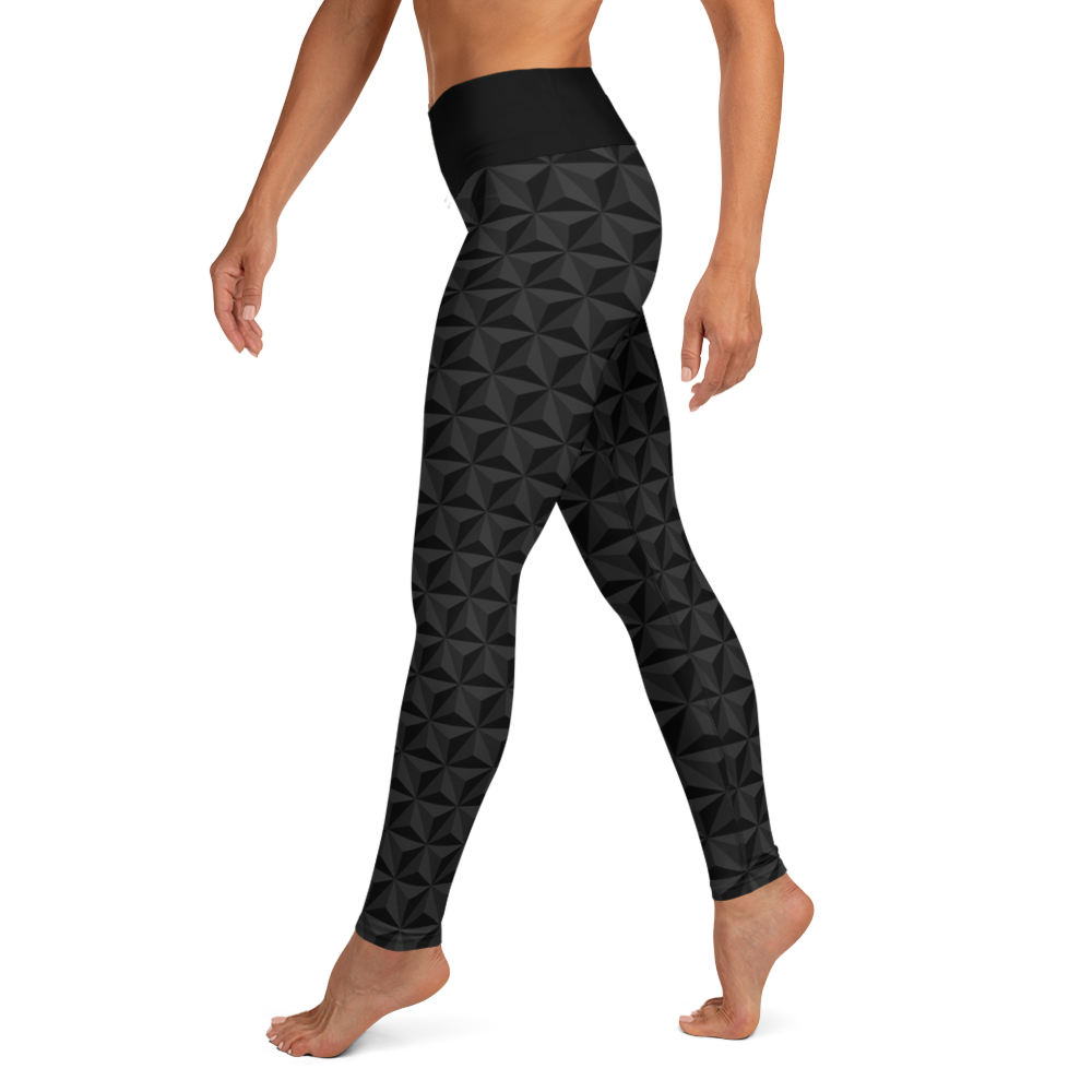 Black Pyramid Yoga Leggings