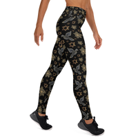 Star of David and Dove Yoga Leggings