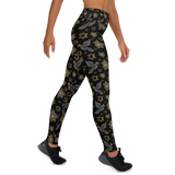 Star of David and Dove Yoga Leggings