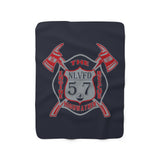 Station 57 Sherpa Fleece Blanket