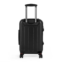 Orange and Brown Argyle Carry-on