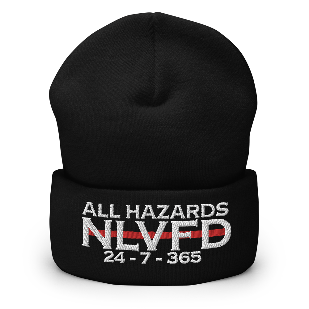 NLVFD All-Hazards Cuffed Beanie