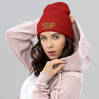 'Sup Cuffed Beanie