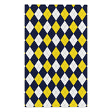 Blue and Yellow Rally Towel, 11x18