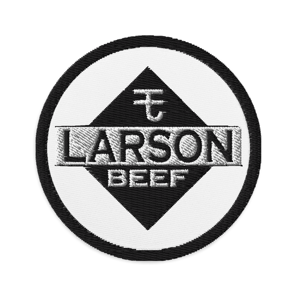 Larson Beef Embroidered patches
