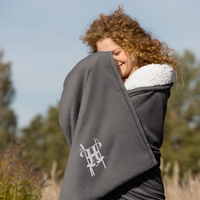 Halligans and Hookers Premium sherpa blanket