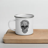Flowers of Death Enamel Mug