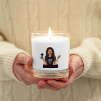 PR by Tina Glass jar candle - unscented