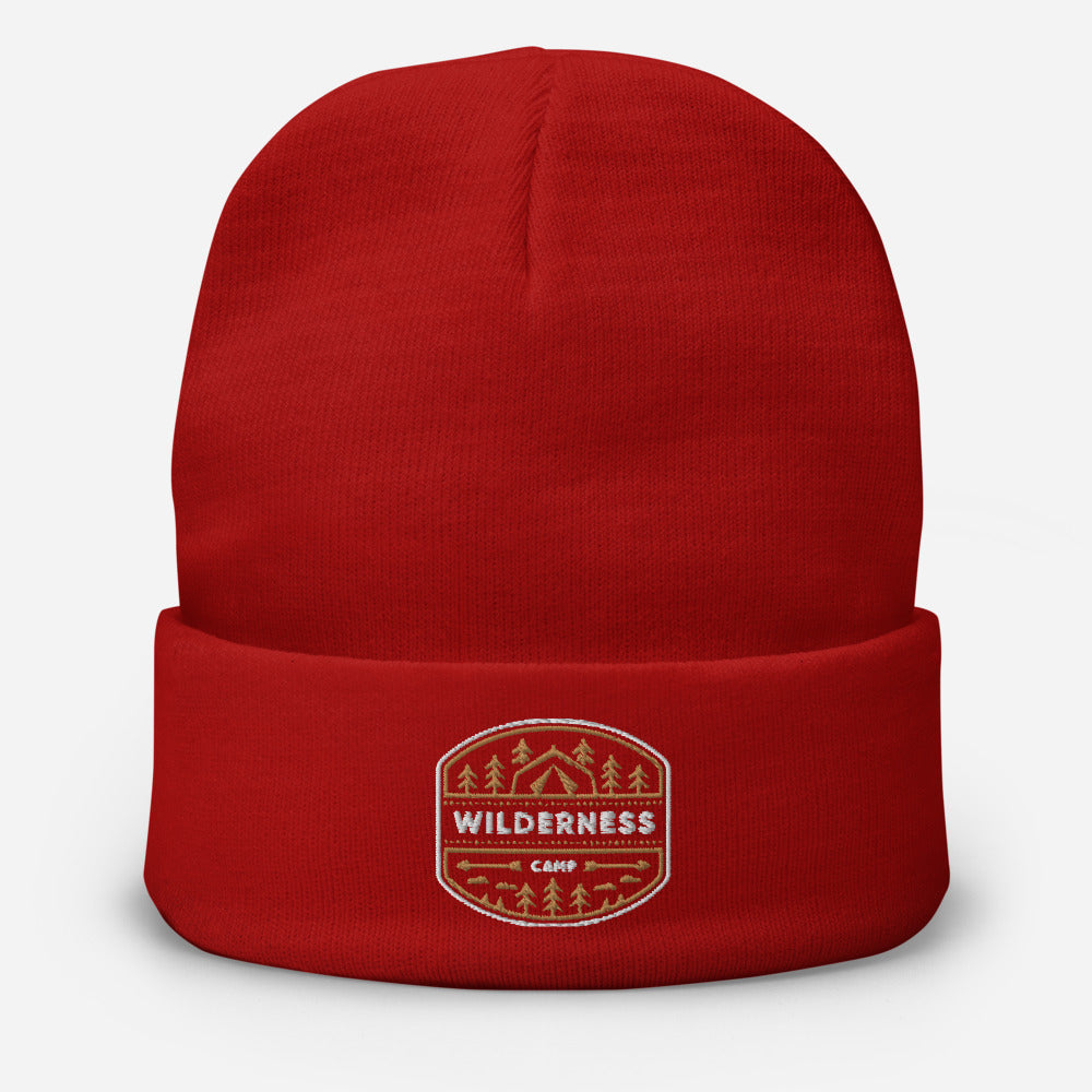 WILDERNESS Embroidered Beanie