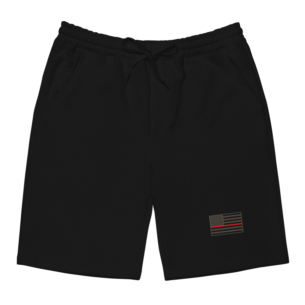 Thin Red Line - Men's fleece shorts