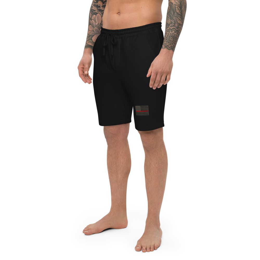 Thin Red Line - Men's fleece shorts