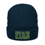 NLVFD Recycled cuffed beanie - KIWI GREEN