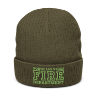 NLVFD Recycled cuffed beanie - KIWI GREEN