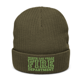 NLVFD Recycled cuffed beanie - KIWI GREEN