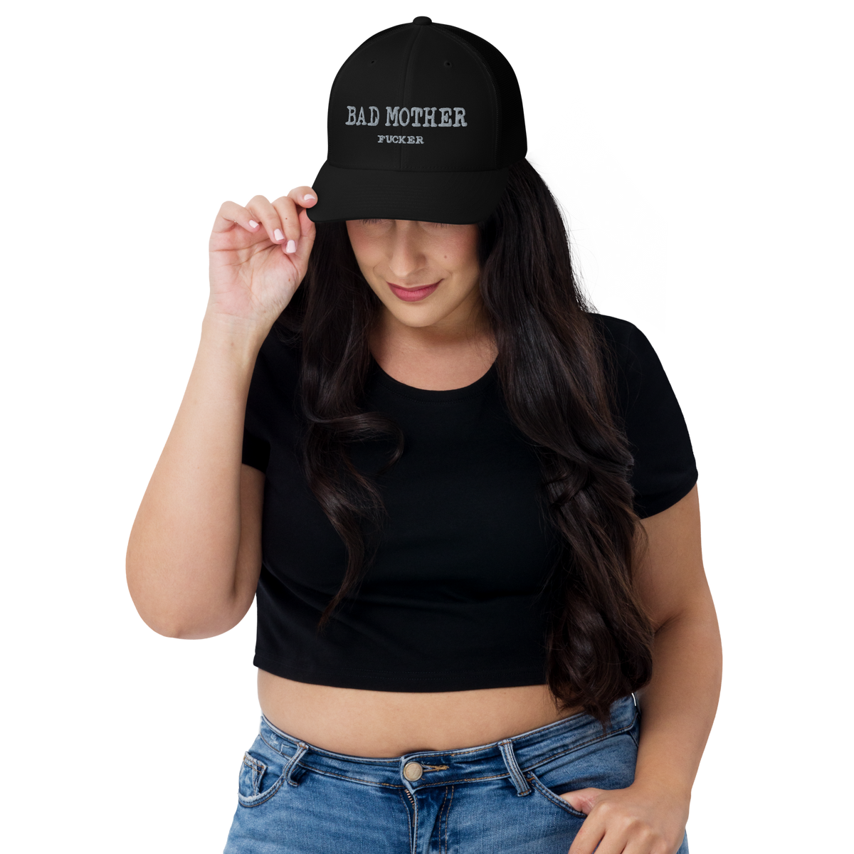 BAD MOTHER Trucker Cap