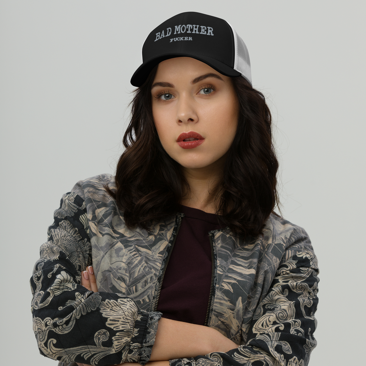 BAD MOTHER Trucker Cap