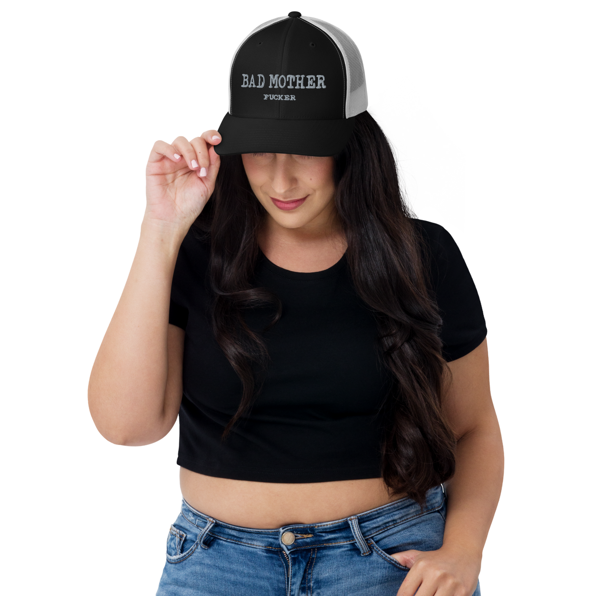 BAD MOTHER Trucker Cap