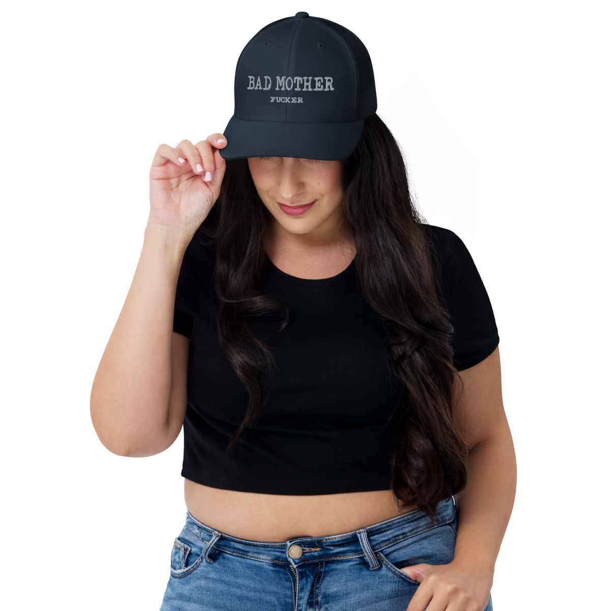 BAD MOTHER Trucker Cap