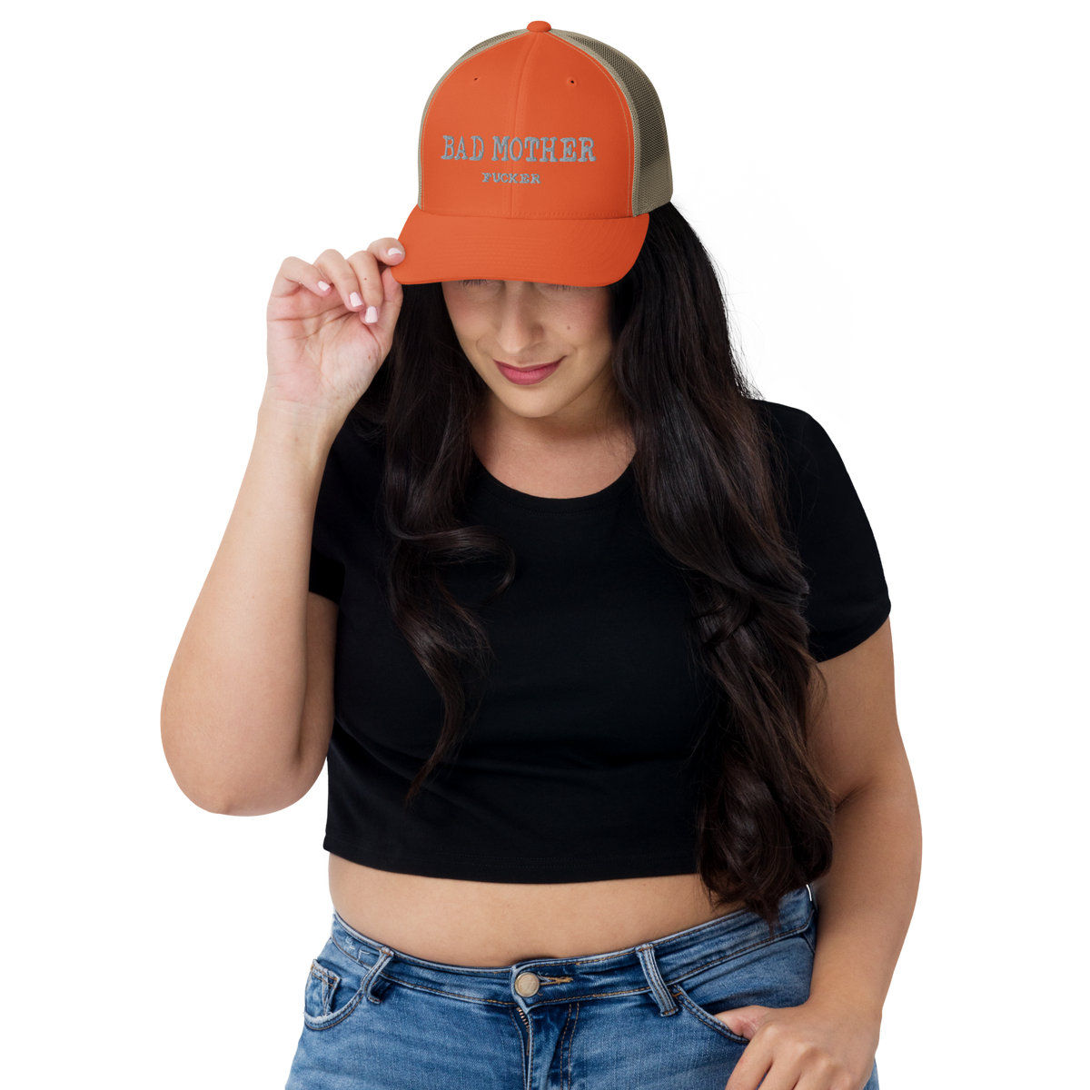 BAD MOTHER Trucker Cap