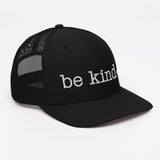 Be Kind Trucker Cap - white