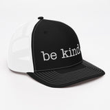 Be Kind Trucker Cap - white