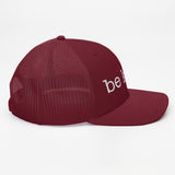 Be Kind Trucker Cap - white