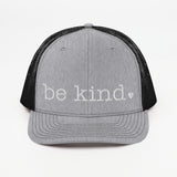 Be Kind Trucker Cap - white