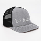 Be Kind Trucker Cap - white