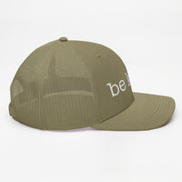 Be Kind Trucker Cap - white