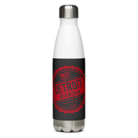 Detroit Stainless Steel Water Bottle