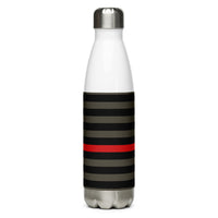 Thin Red Line Stainless Steel Water Bottle