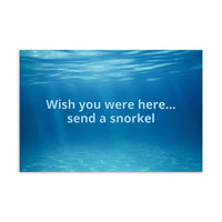 Send a snorkel Standard Postcard