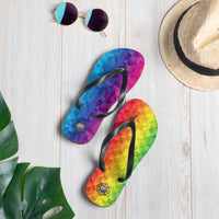 Rainbow Prism - Flip-Flops