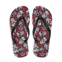 Day of the Dead Flip-Flops