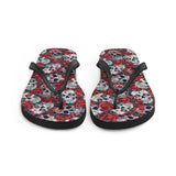 Day of the Dead Flip-Flops