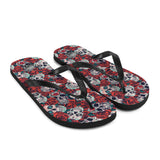 Day of the Dead Flip-Flops