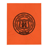 Route 91 Throw Blanket