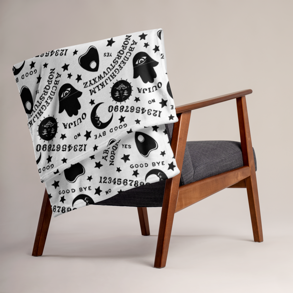 Ouija Board Throw Blanket