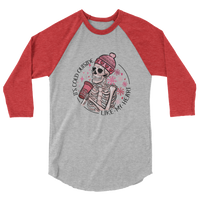 3/4 sleeve raglan shirt