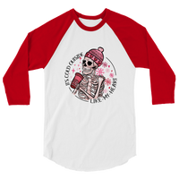 3/4 sleeve raglan shirt