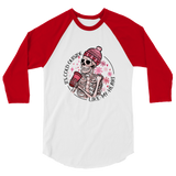 3/4 sleeve raglan shirt