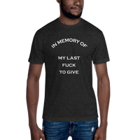 In memory of...last f*ck