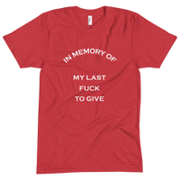In memory of...last f*ck